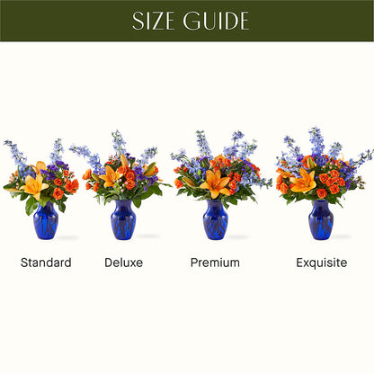 Radiant Citrus Bouquet –  The Flower House, Eunice LA