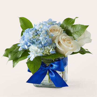 Sky Blue Delight Bouquet –  The Flower House, Eunice LA