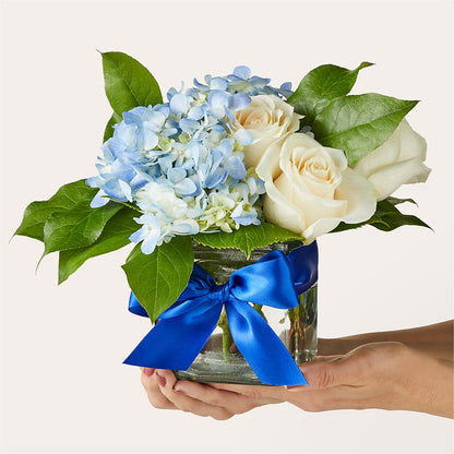 Sky Blue Delight Bouquet –  The Flower House, Eunice LA