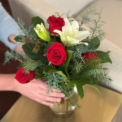 Glittering Lights Bouquet –  The Flower House, Eunice LA