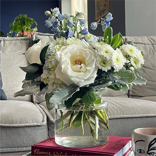Clear Skies Bouquet –  The Flower House, Eunice LA