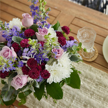 Violet Frost Bouquet –  The Flower House, Eunice LA