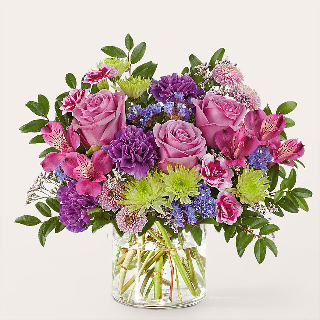 Glass Half Full Bouquet –  The Flower House, Eunice LA