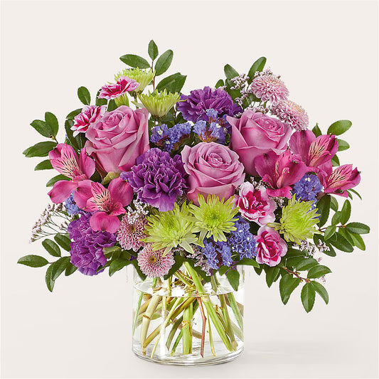 Glass Half Full Bouquet –  The Flower House, Eunice LA