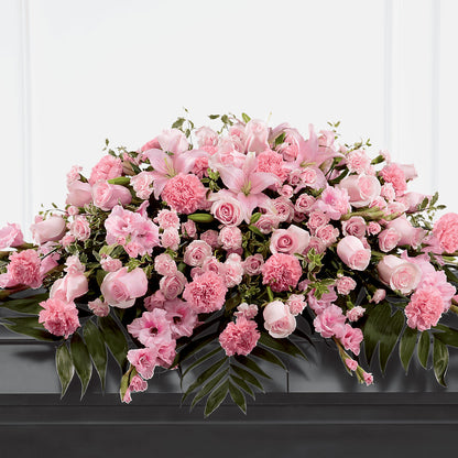 Garden of Comfort Casket Spray (Standard) –  The Flower House, Eunice LA