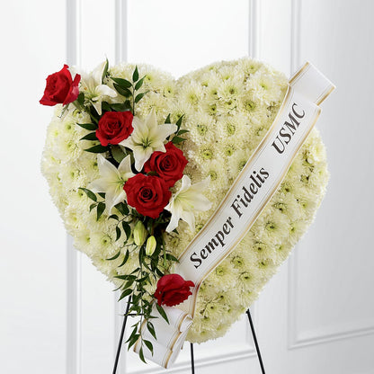 Heartfelt Hero Standing Heart –  The Flower House, Eunice LA