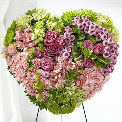 Heartwarming Standing Heart –  The Flower House, Eunice LA