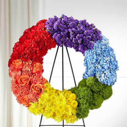 Circle of Love Wreath –  The Flower House, Eunice LA