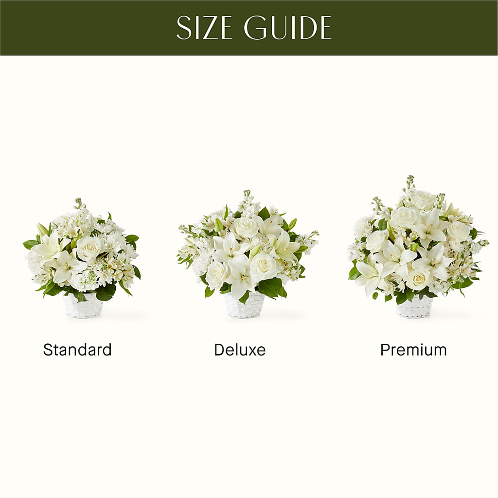 Peaceful Reflections Arrangement –  The Flower House, Eunice LA