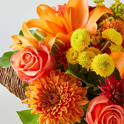 Bouquet of Blessings Cornucopia –  The Flower House, Eunice LA
