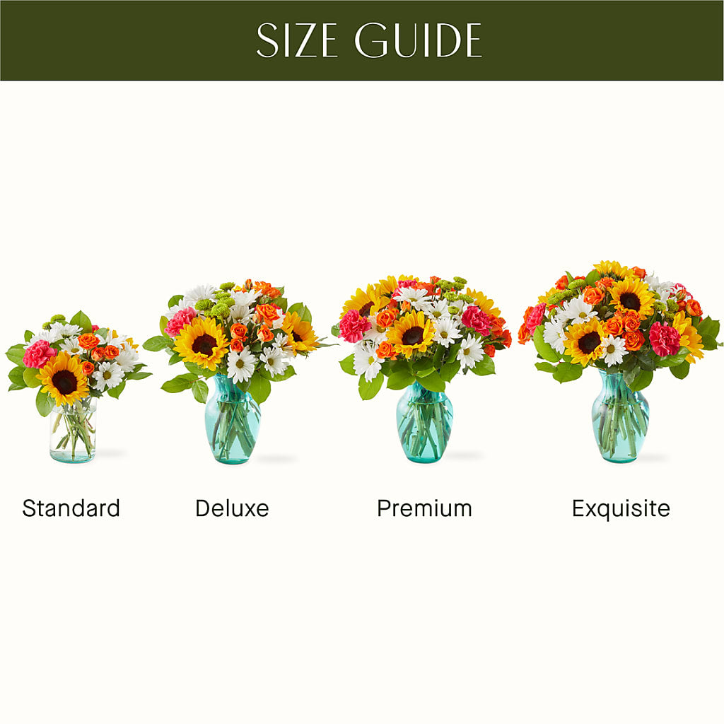 Sun-drenched Blooms Bouquet –  The Flower House, Eunice LA