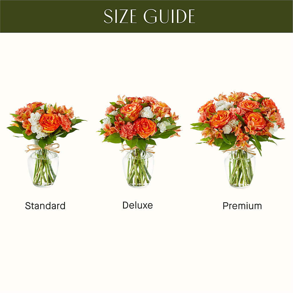Apricot Glow Bouquet –  The Flower House, Eunice LA