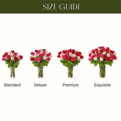 Charming Rose Bouquet –  The Flower House, Eunice LA