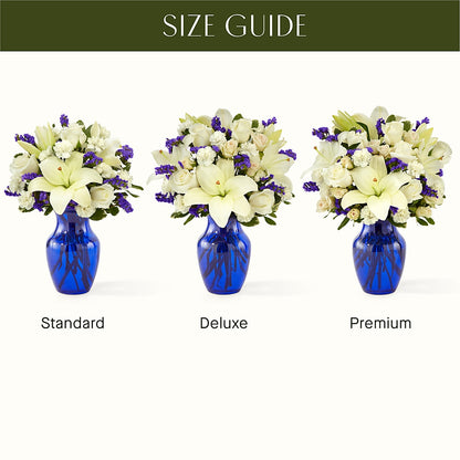 Sapphire Rush Bouquet –  The Flower House, Eunice LA