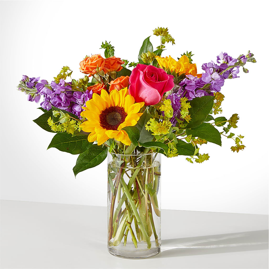 Vibrant Greetings Bouquet –  The Flower House, Eunice LA