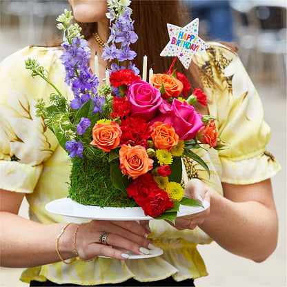 Best Year Yet Floral Cake –  The Flower House, Eunice LA