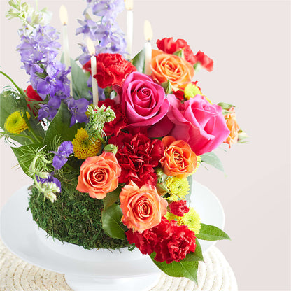 Best Year Yet Floral Cake –  The Flower House, Eunice LA