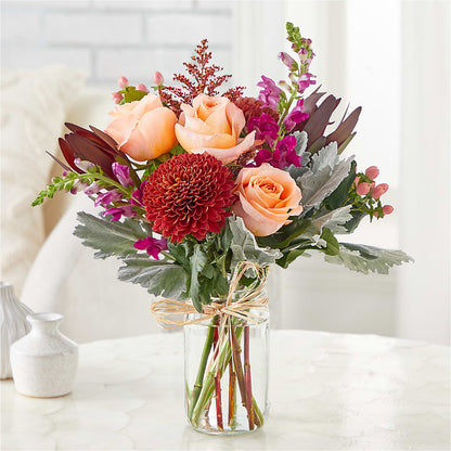 Moody Hues Bouquet –  The Flower House, Eunice LA