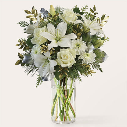 Wintry Mix Bouquet –  The Flower House, Eunice LA