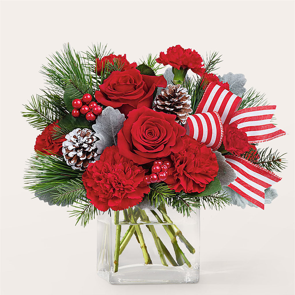 Baking Spirits Bright Bouquet –  The Flower House, Eunice LA