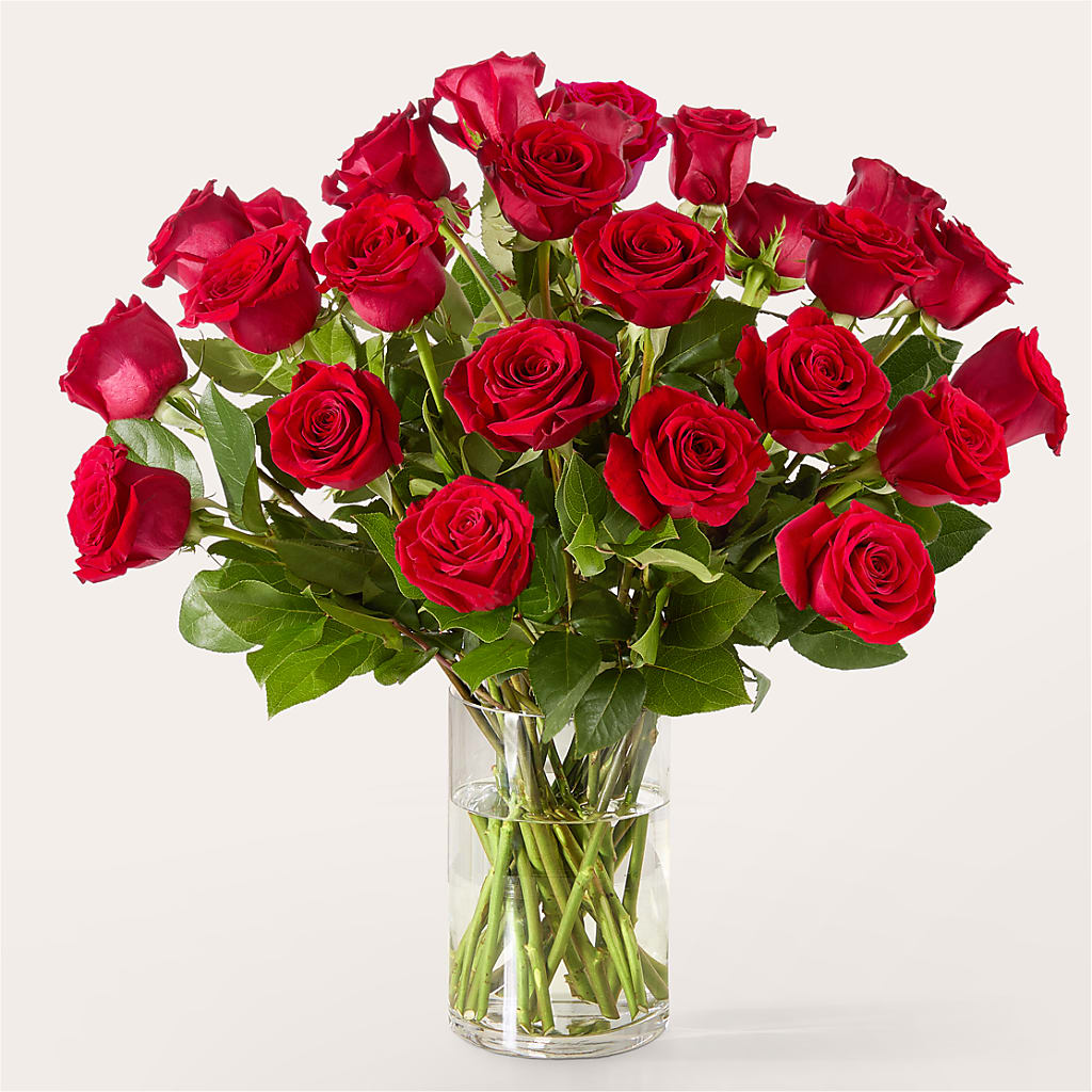 The One Red Rose Bouquet –  The Flower House, Eunice LA