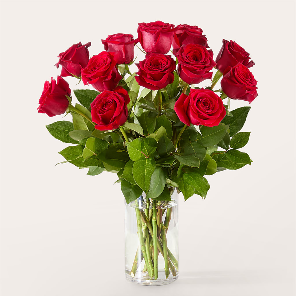 The One Red Rose Bouquet –  The Flower House, Eunice LA