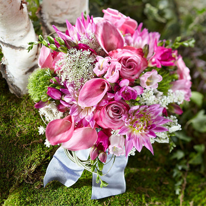 Pink Profusion Bouquet –  The Flower House, Eunice LA