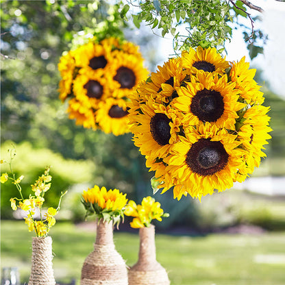 Sublime Garden Hanging Arrangement –  The Flower House, Eunice LA