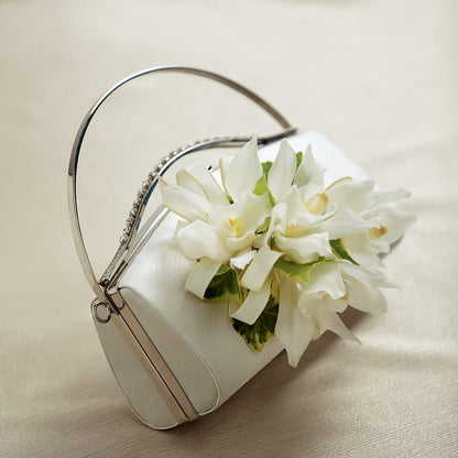 White Purse Decor –  The Flower House, Eunice LA