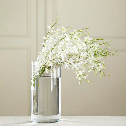White Dendrobium Bouquet –  The Flower House, Eunice LA
